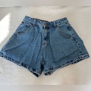 J.VENDUE High-Waisted Denim Shorts - 100% Cotton - Size 27​